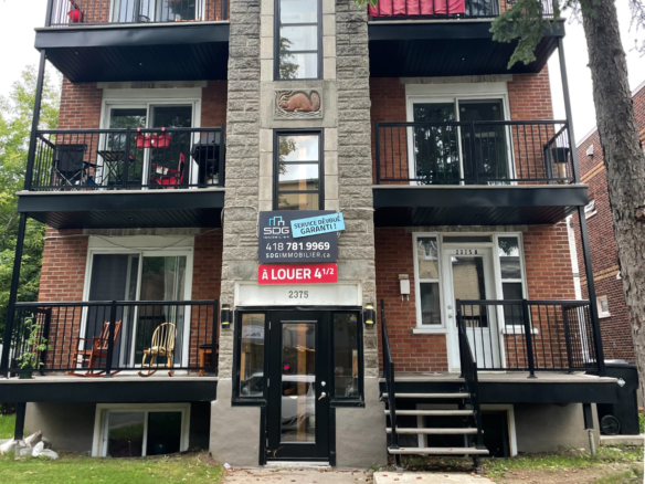 Appartement à louer à Limoilou, Québec, situé au 2375 Avenue Maufils